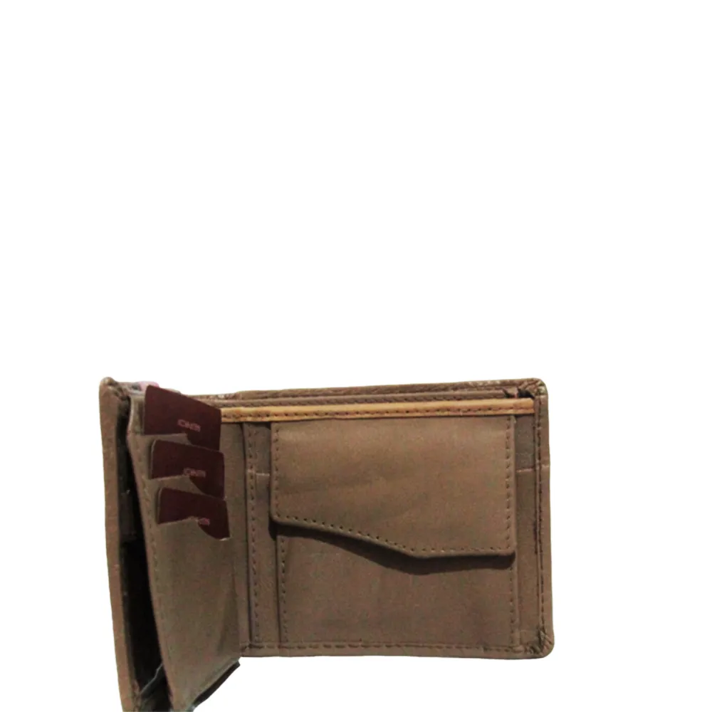 Pielex Cream Leather Wallet (Luxurious)