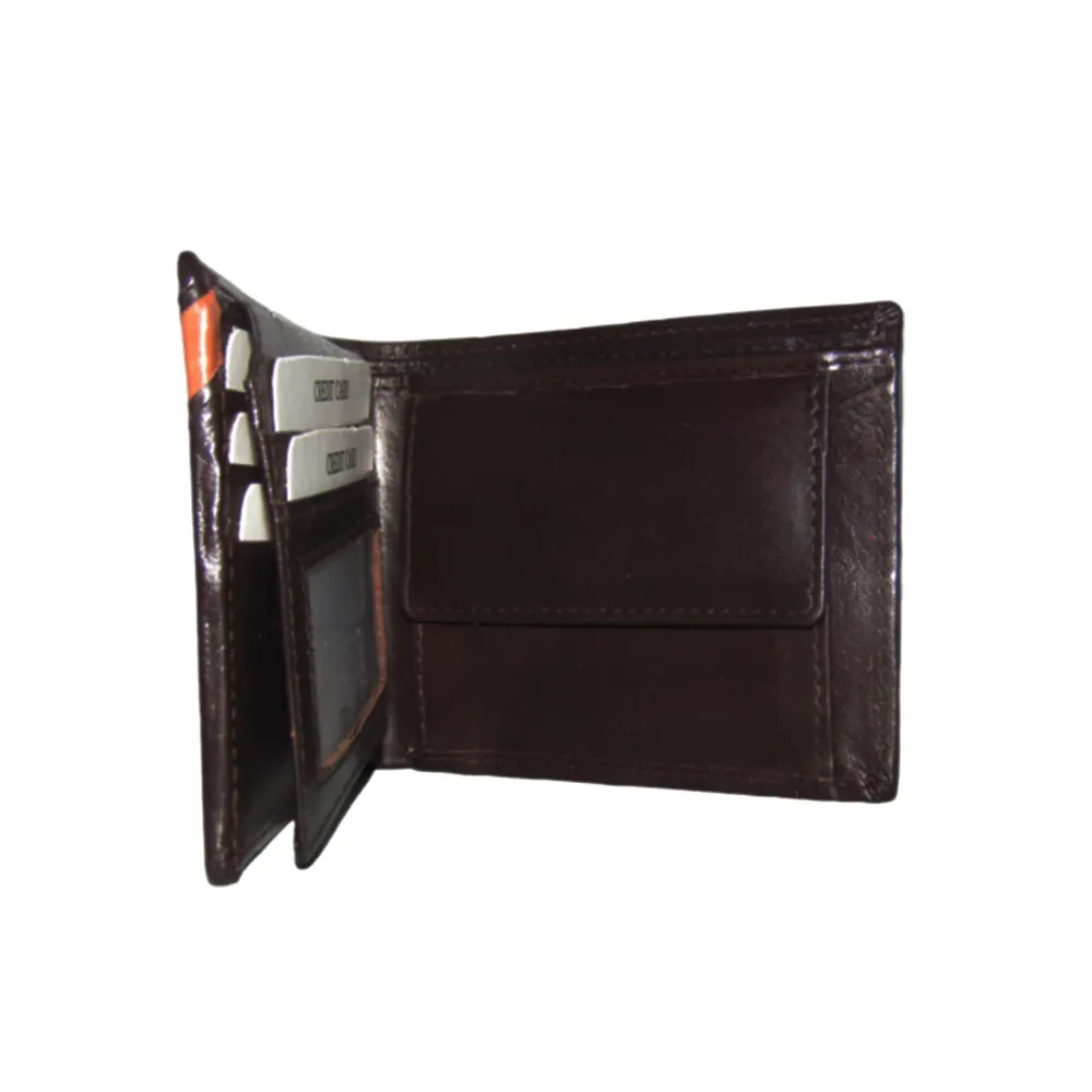 Calvin Klein  Leather Wallet Brown (7 Slots)