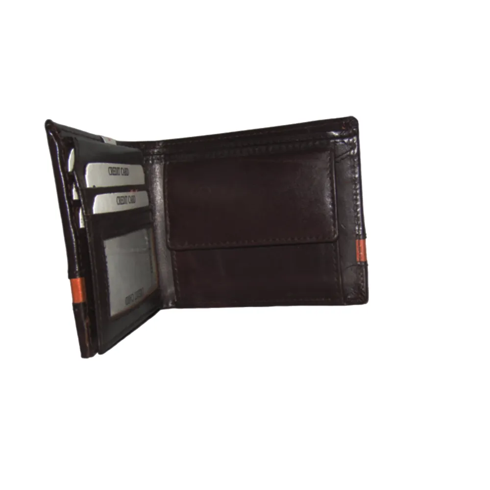 Tommy Hilfiger Leather Wallet Brown (7 Slots)