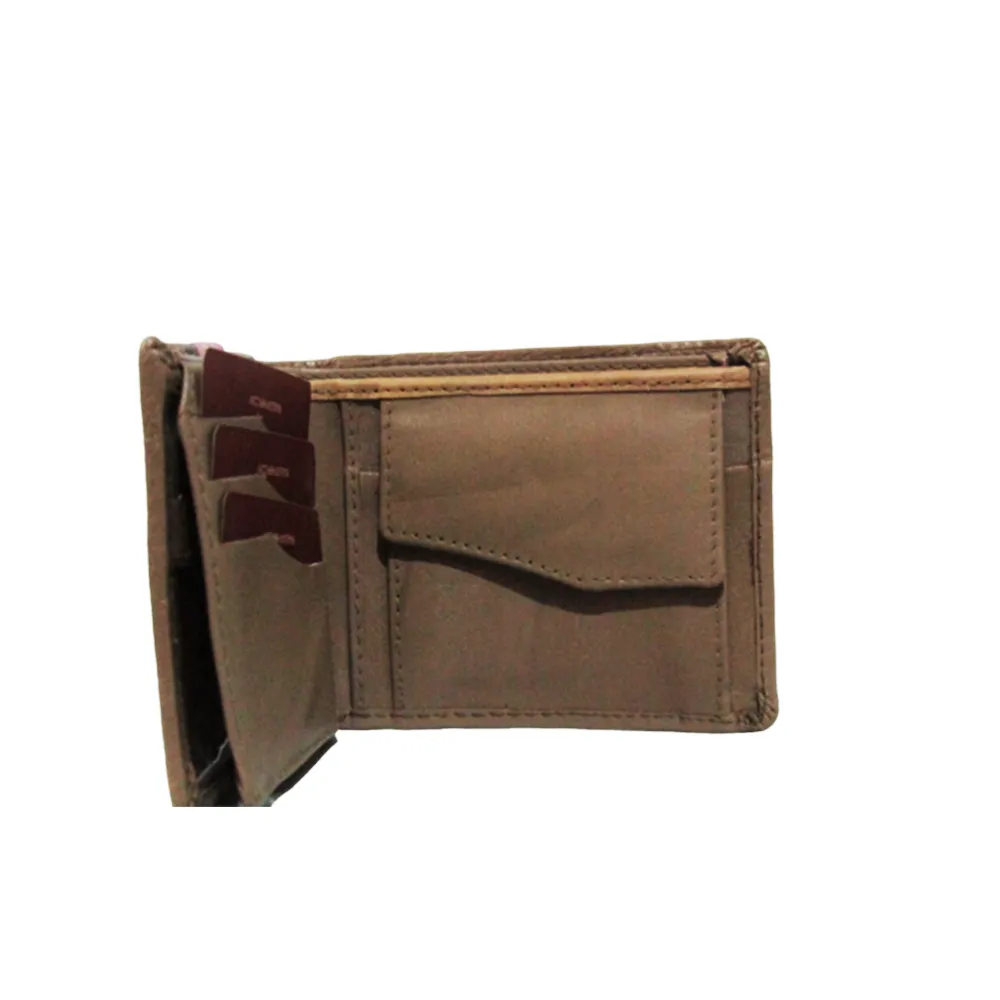 Pielex Cream Leather Wallet (Luxurious)