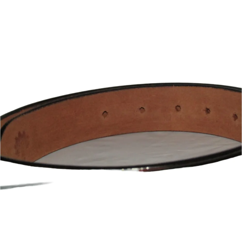 Woodlend Mixed leather Brown Standard Belt