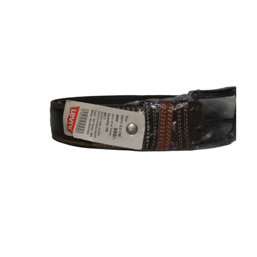 LEVIS BROWN PREMIUM BELT (DARK BROWN)