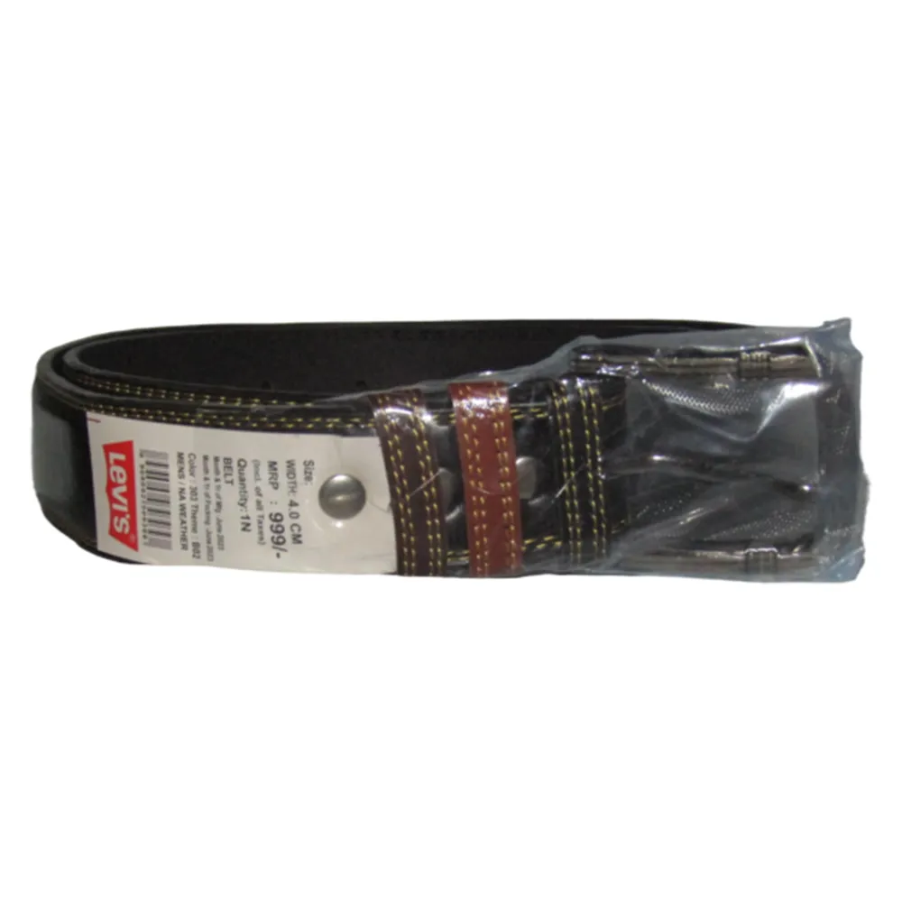 LEVIS BLACK PREMIUM BELT (BLACK)