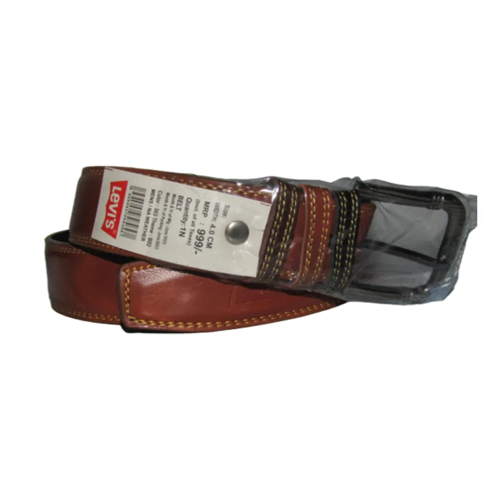 LEVI'S BROWN PREMIUM BELT (BROWN)