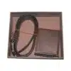 Moneyguard Special combo Brown Series (Wallet and Belt Champion Series V2.0)