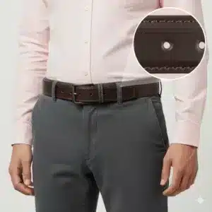 LEVIS BROWN PREMIUM BELT (DARK BROWN)