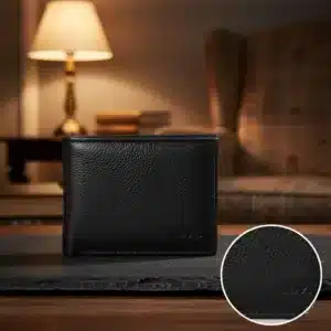 Money Guard 100% genunine Leather (Black)