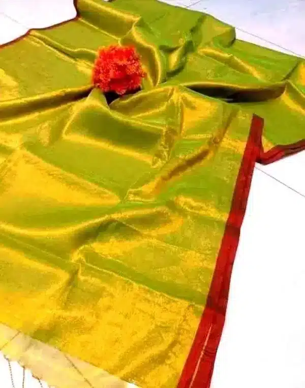 vibrant yellowish-green