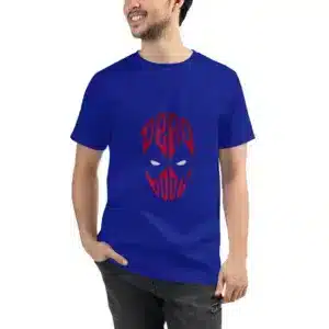 Deadpool Graphic T-Shirt Blue | Askicart