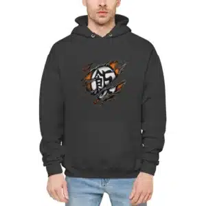 unleash your inner saiyan with dragon-ball-z-hoodie black